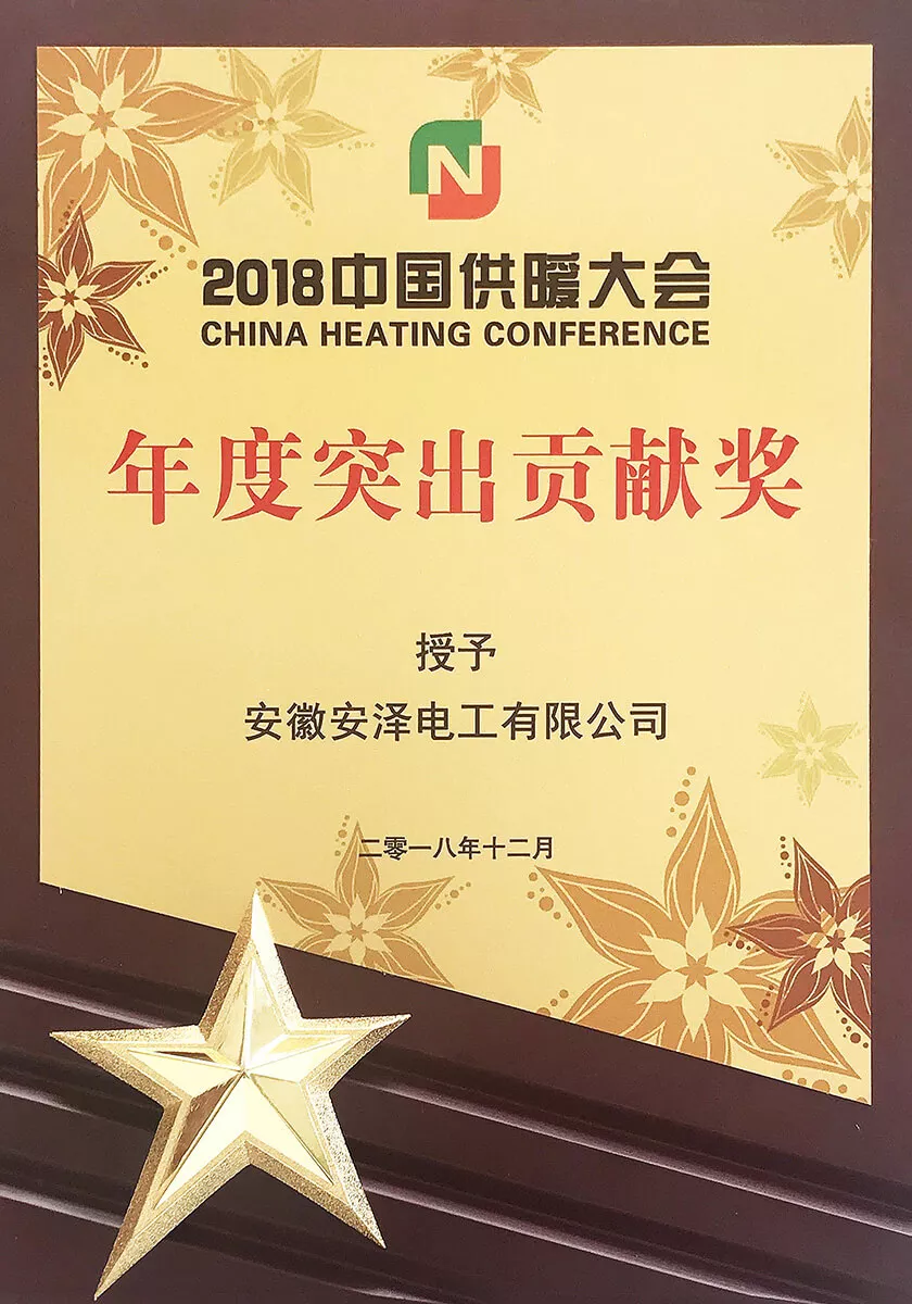 年度突出贡献奖